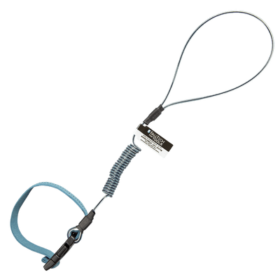 FallTech 2 lb Stretch-coil and Web ANSI Hard Hat Tether 18" 25/pk - 5335A25