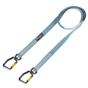 FallTech 40 lb Premium Tool Tether with Non-stretch Web Choke-loop and Swivel Aluminum Carabiner 78" 1/pk - 5340B