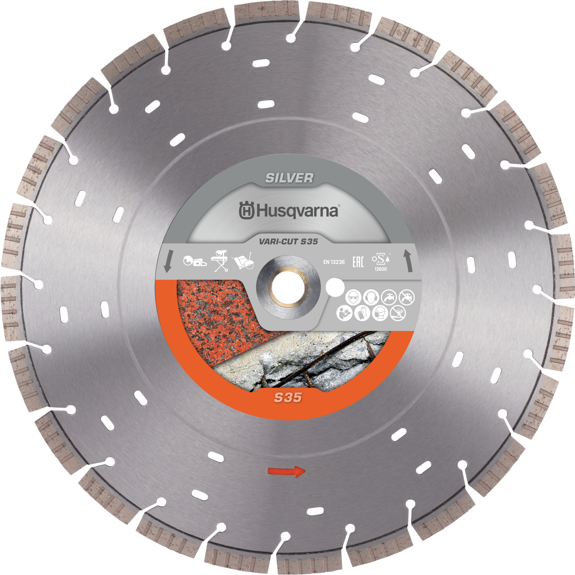 Husqvarna 14 125 1Dp-20mm Vari-Cut S35 - Wet/Dry - 534972920