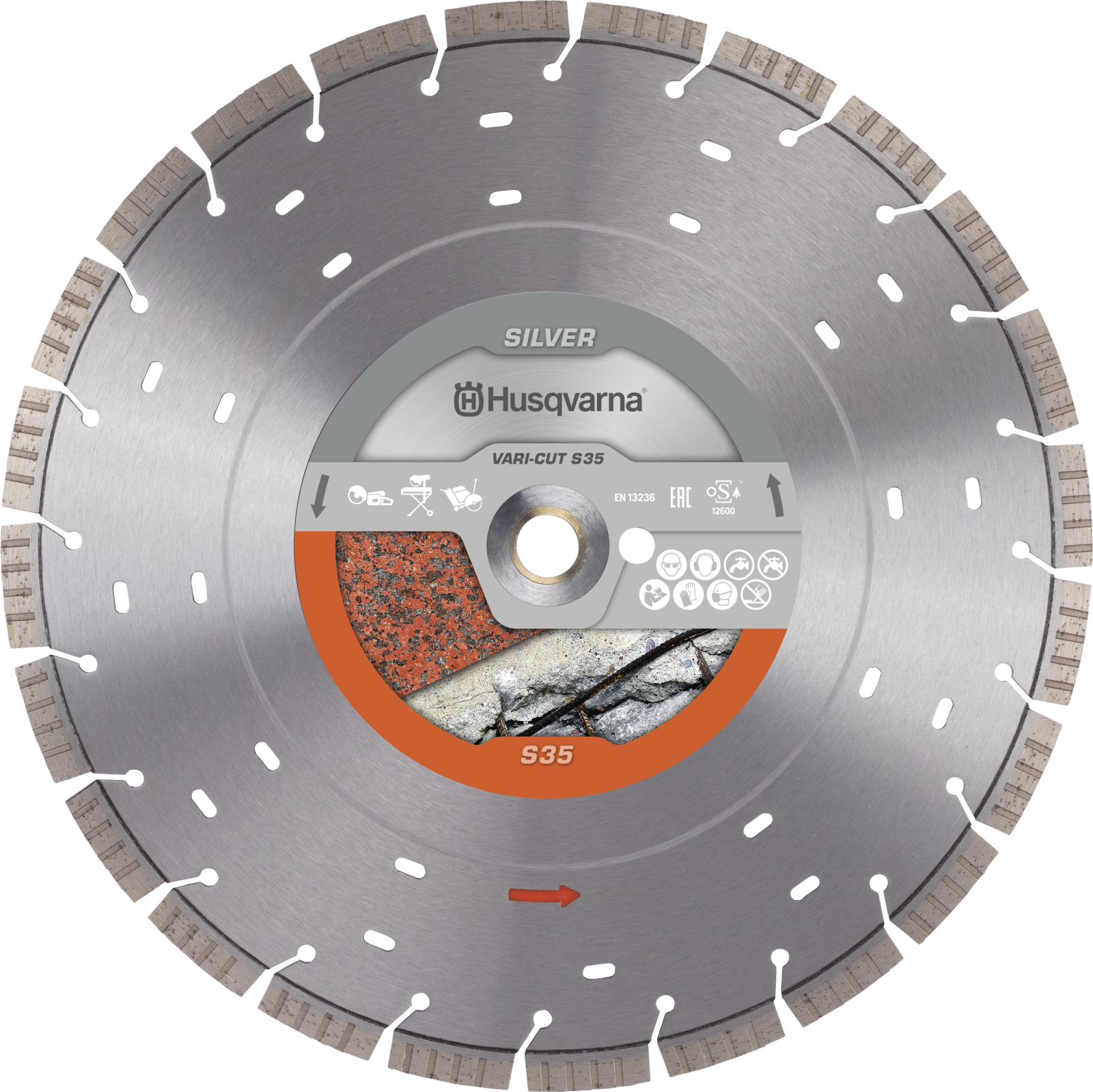 Husqvarna 14 125 1Dp-20mm Vari-Cut S35 - Wet/Dry - 534972920