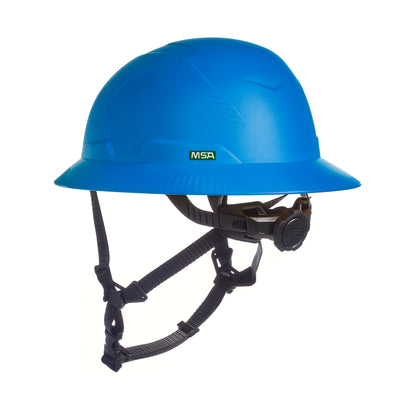 MSA V-Gard H2 Full Brim - Type II Class C - Mips - Safety Helmet - Non-Vented - Blue - 10250620