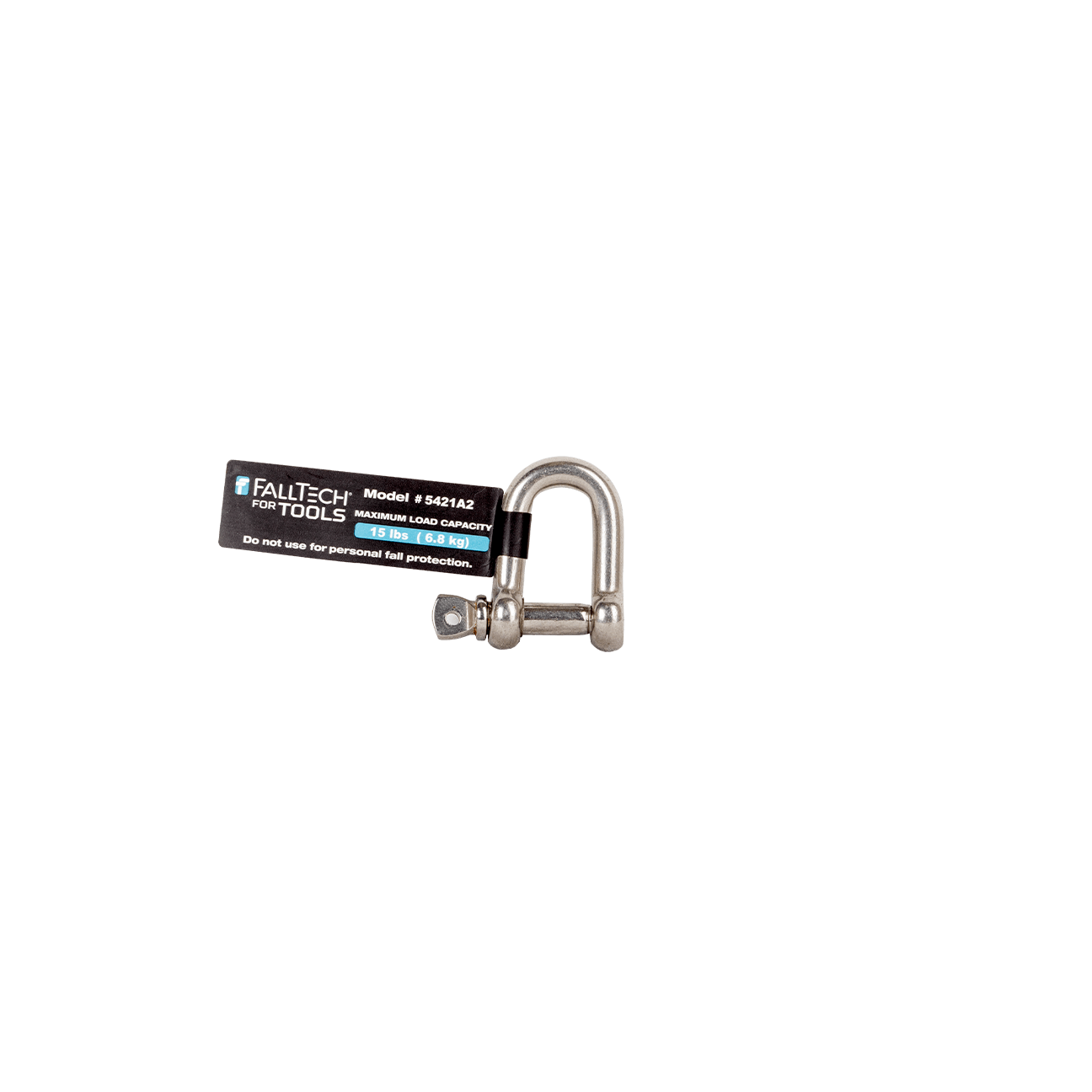 FallTech Shackle Tool Attachment - 0.5" x 1.0" - 2/pack - 5421A2