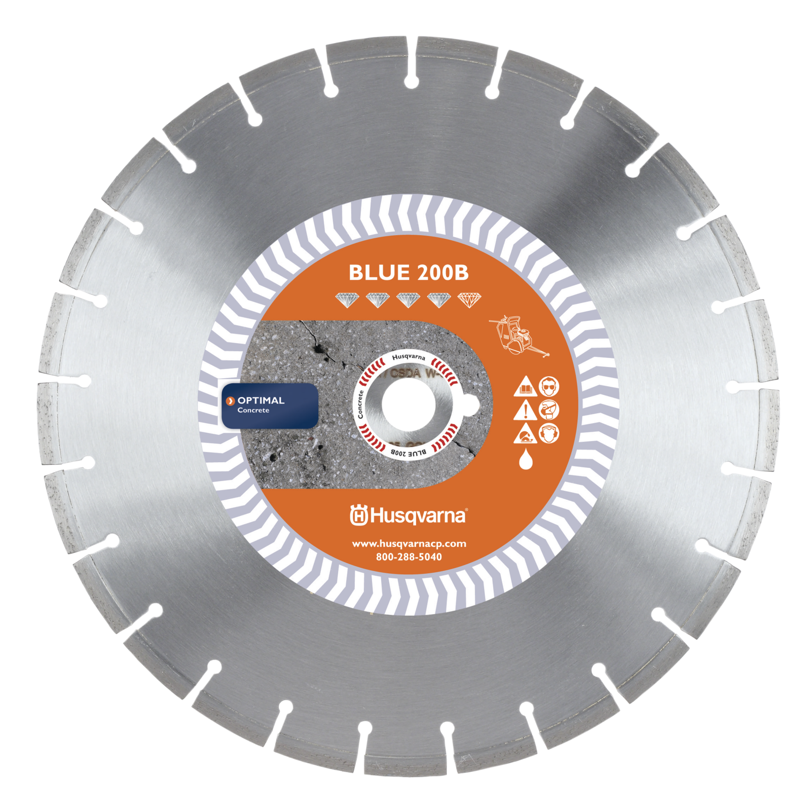 Husqvarna Banner Line Blue 200B  26 165 1DP - Wet - 542751040