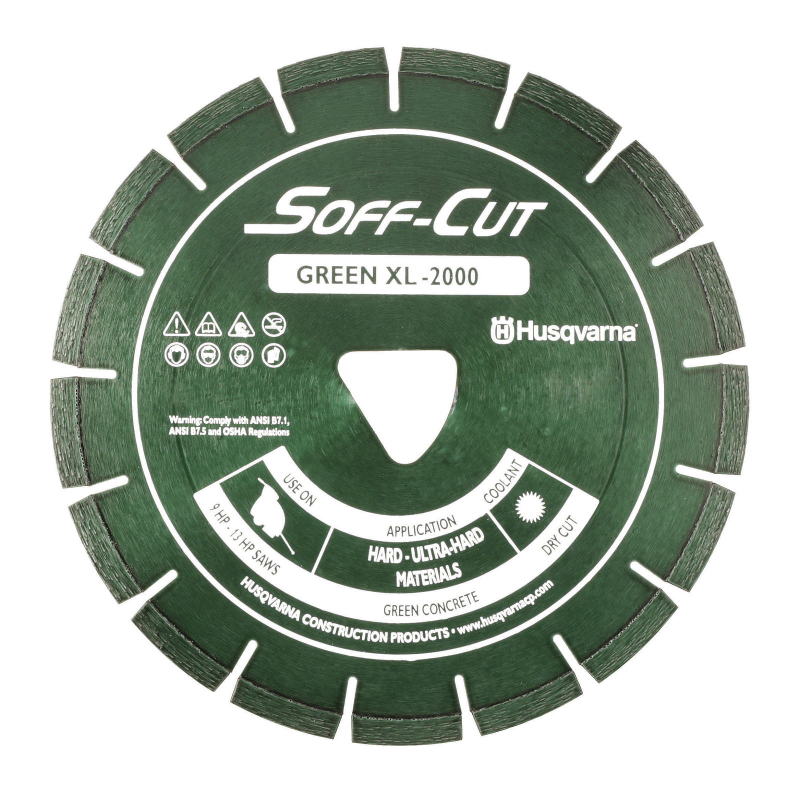 Husqvarna ELITE SOFF-CUT PV-2000 PV12-2000 Blade/Skid Plate - 542756170