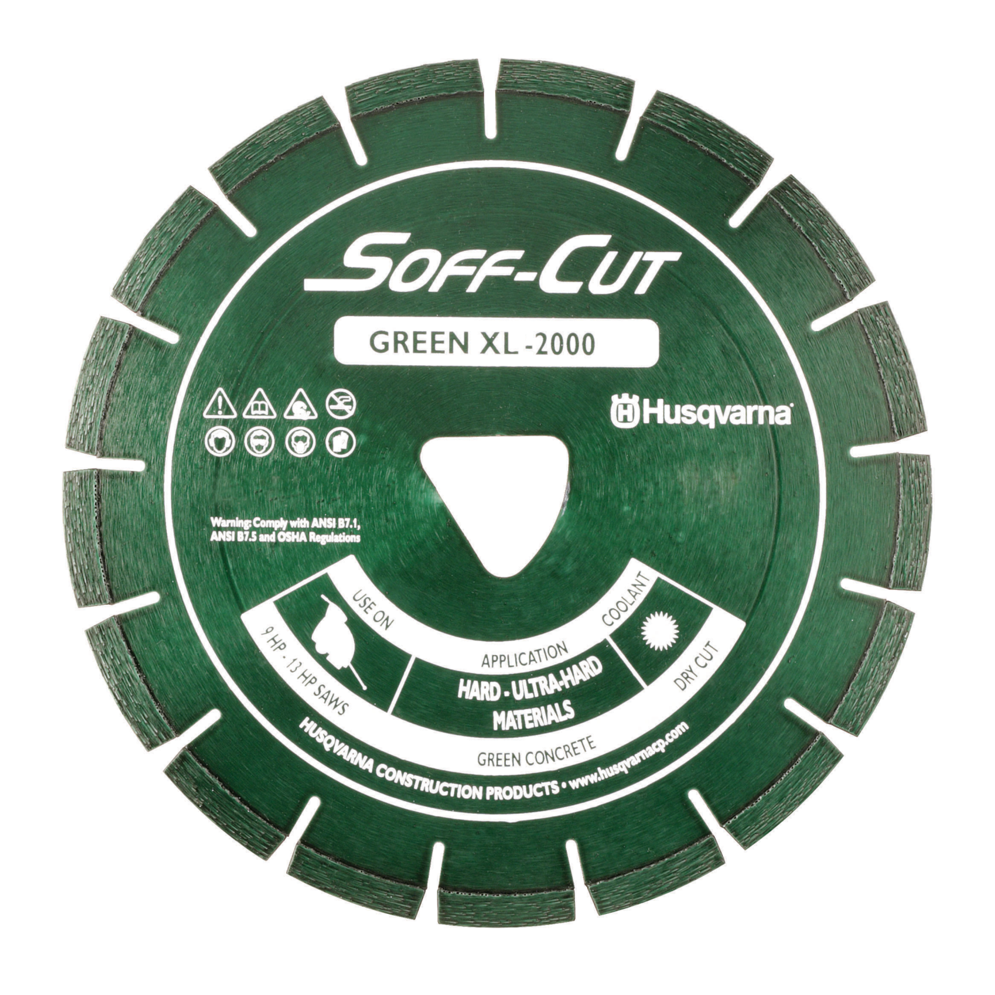 Husqvarna ELITE SOFF-CUT PV-2000 PV14-2000 Blade/Skid Plate - 542756173