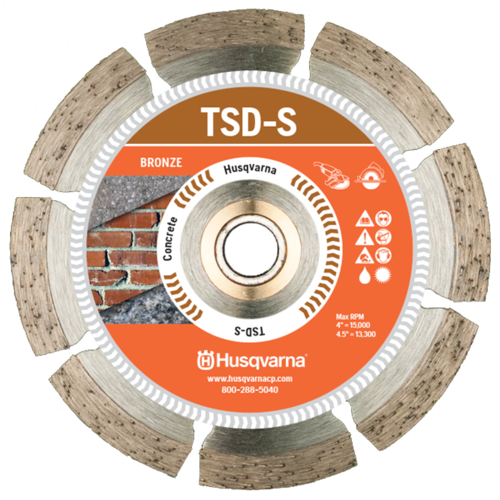 Husqvarna TSD-S Dri Disc 8 095 Dm-7/8-5/8B Tacti-S - Wet/Dry - 542761413