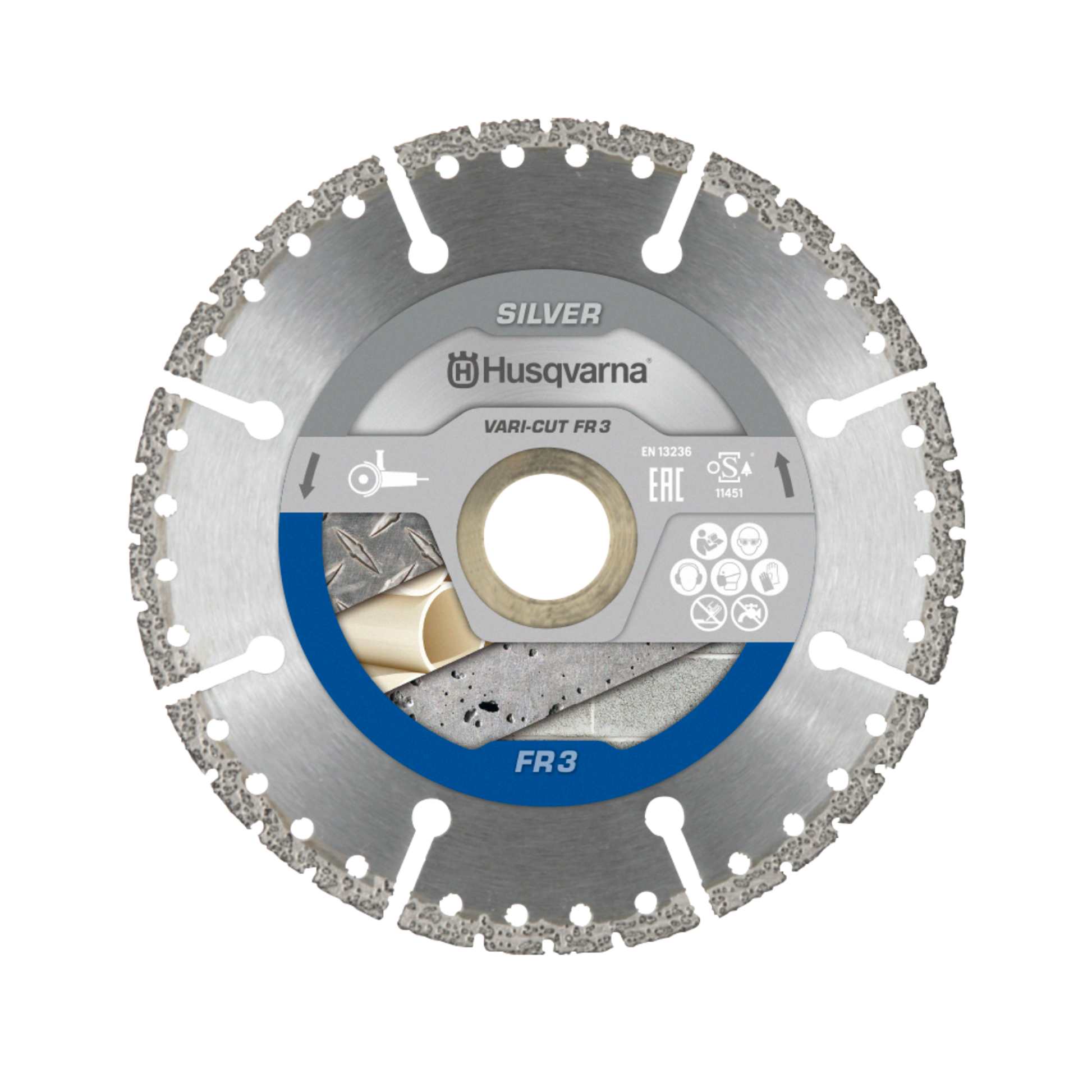 Husqvarna Vari-Cut FR3 Dri Disc 7 095 Dm 7/8-5/8B - Wet/Dry - 542773404