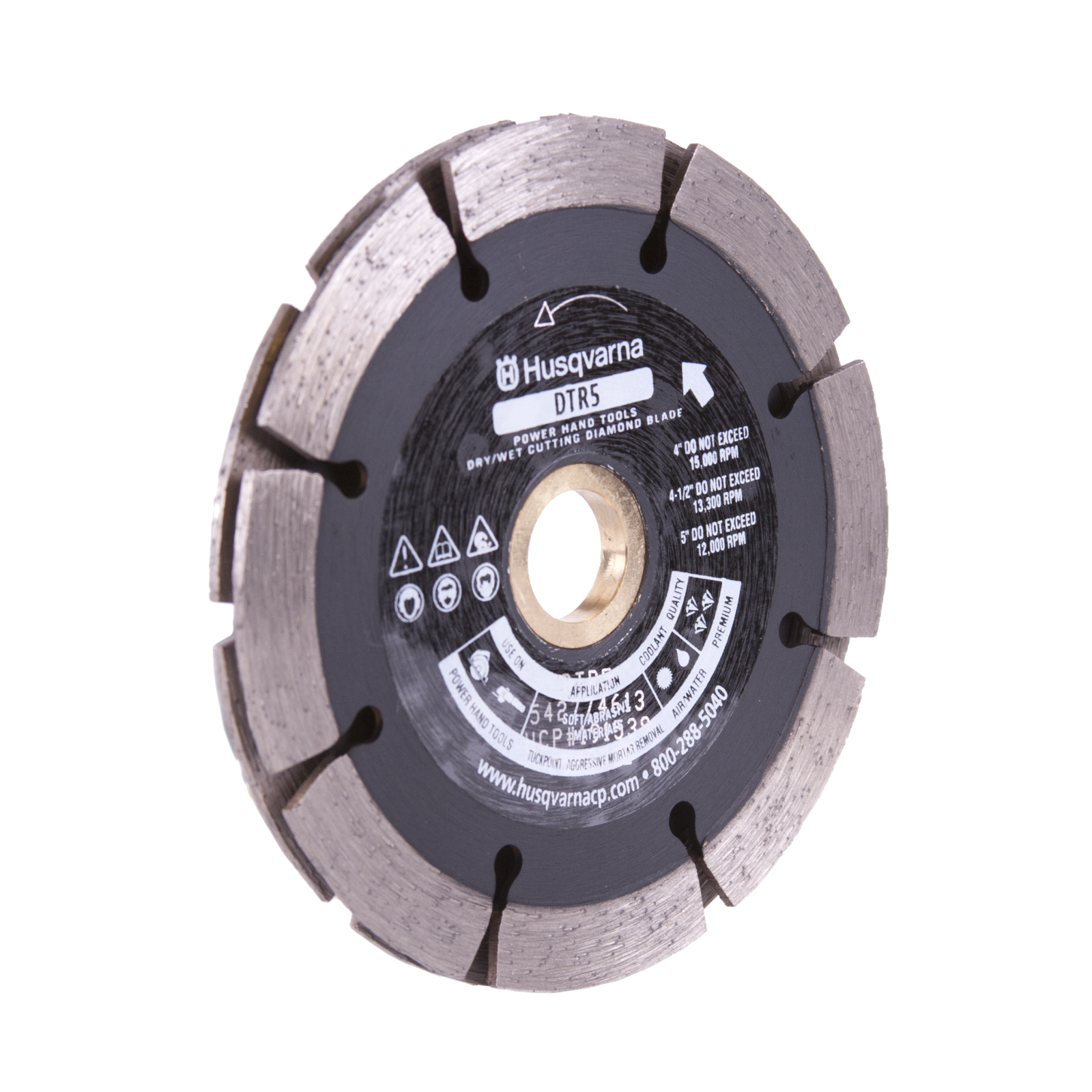 Husqvarna DTR5 7.0X250 7/8-5/8B Tp - Wet/Dry - 542774616