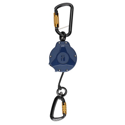 FallTech Retractable Tool Tether - Dyneema Rope with Dual Aluminum Carabiners - 48" - 5430A1
