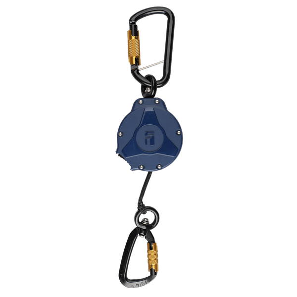 FallTech Retractable Tool Tether - Dyneema Rope with Dual Aluminum Carabiners - 48" - 5430A1