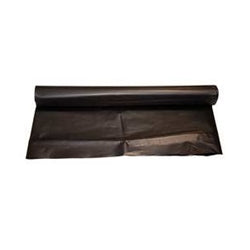 Air Systems Poly Tubing 4 Mil x 14" Lay Flat Duct Conductive 750 Foot Roll Fits 8" Blower Outlet Black SVH-LF8C