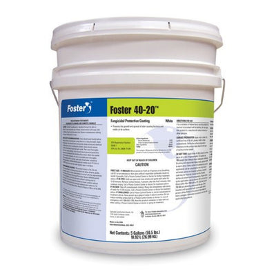 Foster 40-20 Fungicidal Coating - White - 5 Gallon