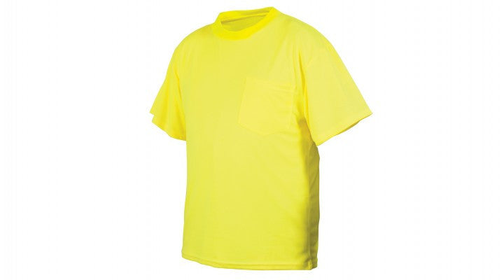 Pyramex RTS21NS Hi-Viz Lime No Reflective Tape - T-Shirt