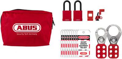 ABUS Safety Lockout Tagout Personal Safety Pouch Kit - K900 - 1/EA