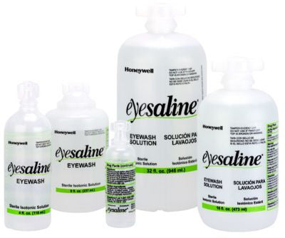 Honeywell 32 oz Bottle Eyesaline Personal Eye Wash Solution - 32-000455-0000-H5