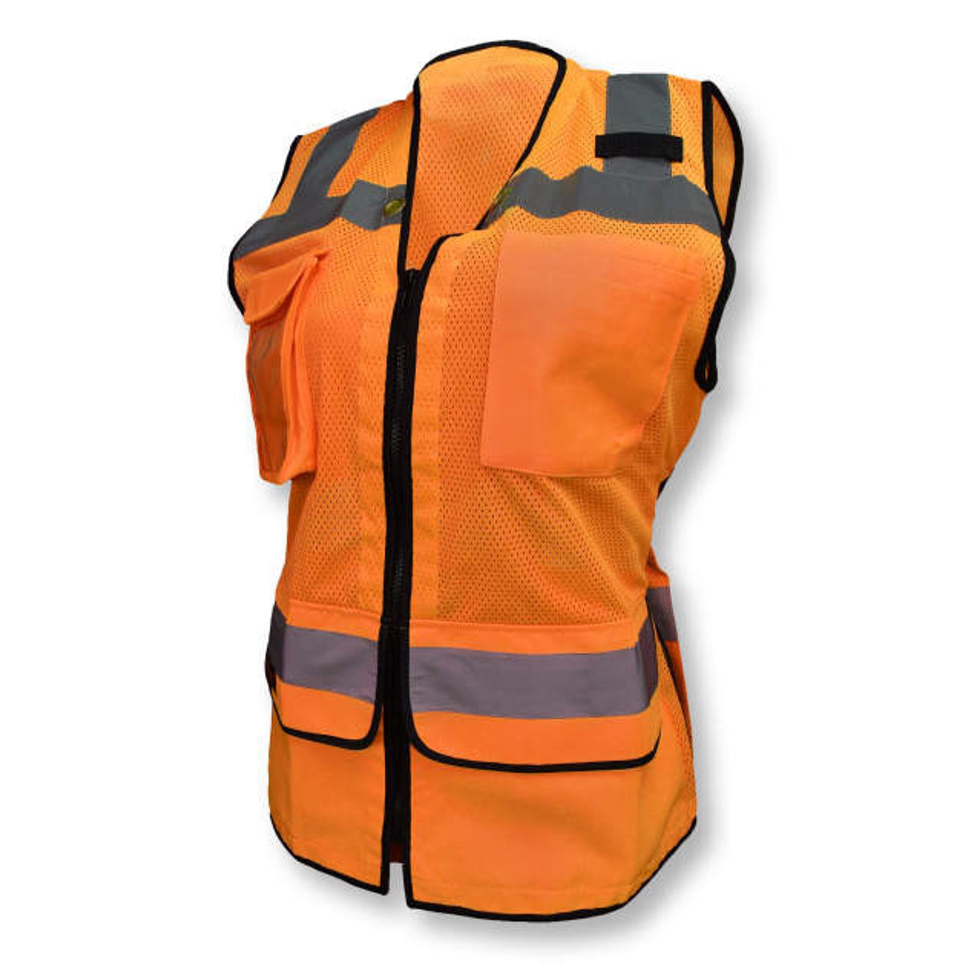 Radians Ladies Heavy Duty Surveyor Safety Vest - HiViz Orange - SV59W