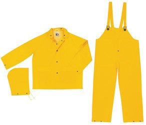 MCR Classic Yellow PVC Rainsuit - Large - FR2003 - 1/EA