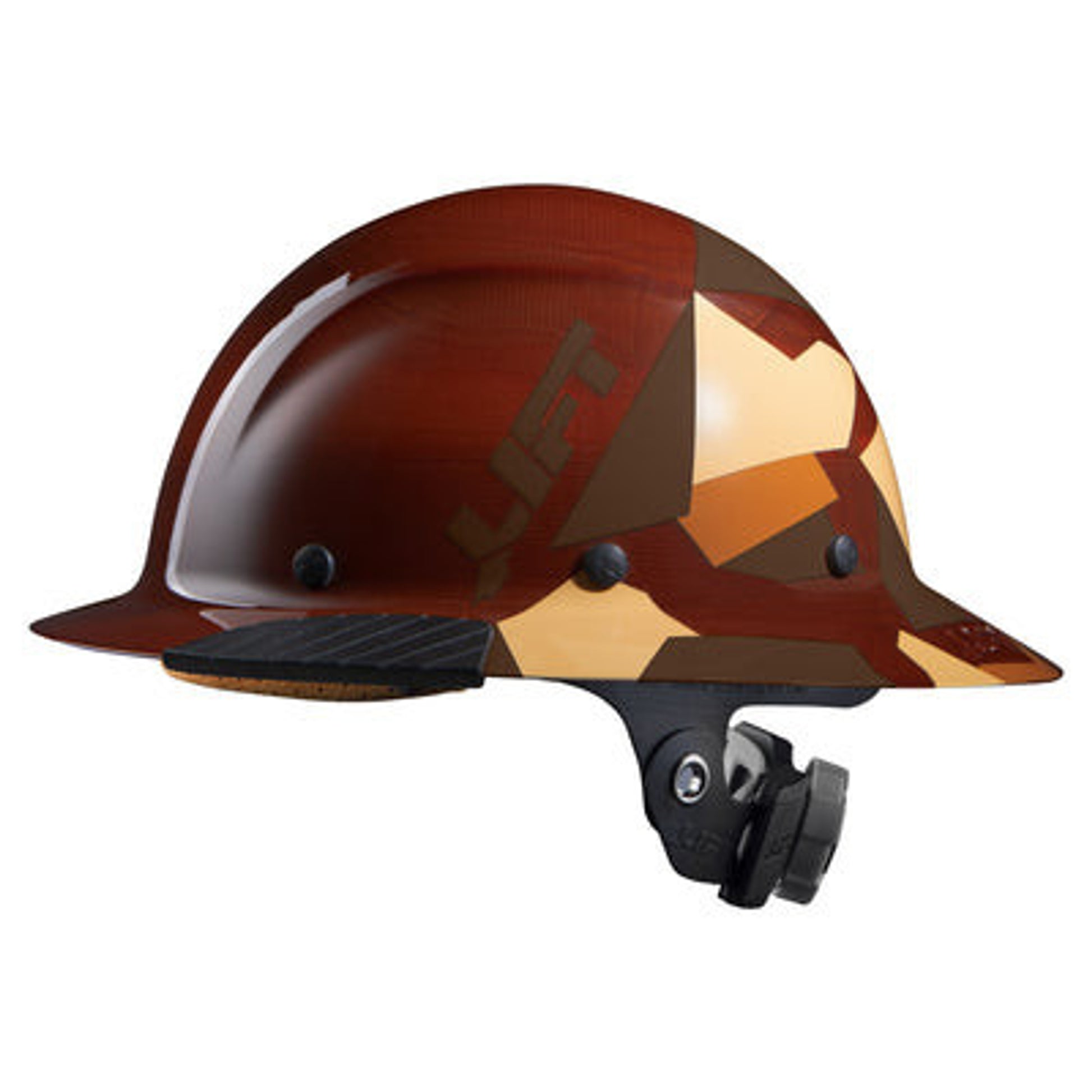 Lift Safety DAX Carbon Fiber Full Brim Hard Hat FIFTY50 Desert Camo - HDF50-20CD