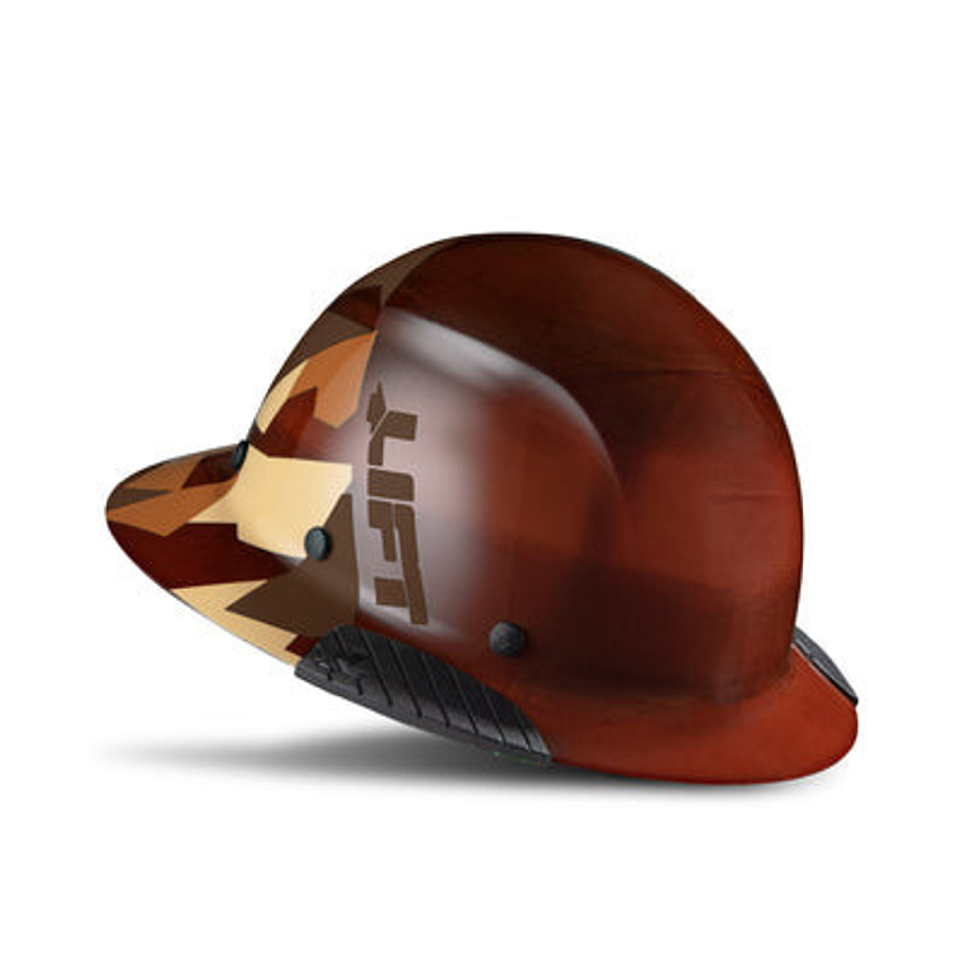 Lift Safety DAX Carbon Fiber Full Brim Hard Hat FIFTY50 Desert Camo - HDF50-20CD