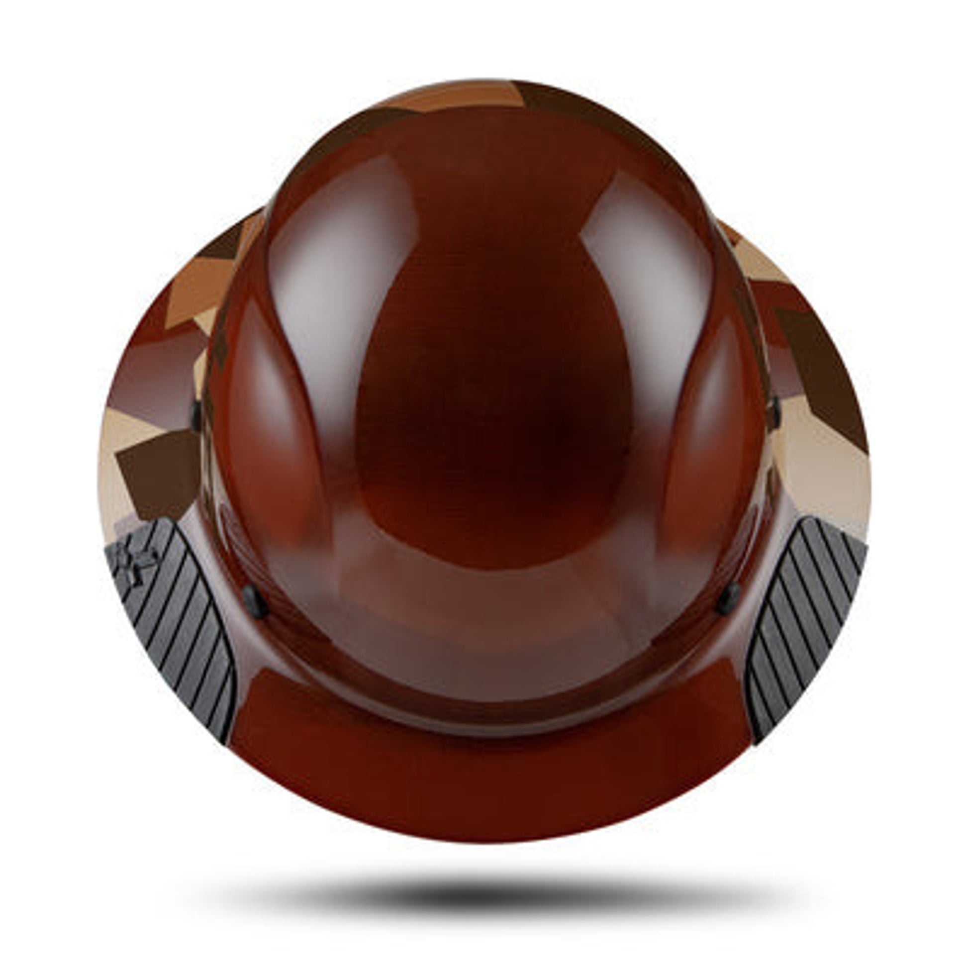 Lift Safety DAX Carbon Fiber Full Brim Hard Hat FIFTY50 Desert Camo - HDF50-20CD