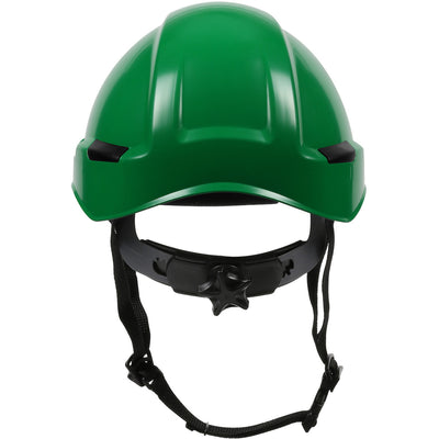 PIP Dynamic Rocky Type II Industrial Climbing Style Non-Vent Helmet - Green - 280-HP142R-04