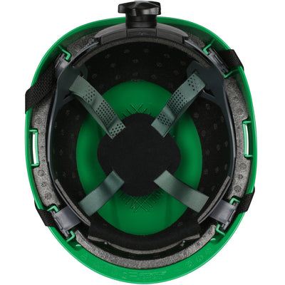 PIP Dynamic Rocky Type II Industrial Climbing Style Non-Vent Helmet - Green - 280-HP142R-04