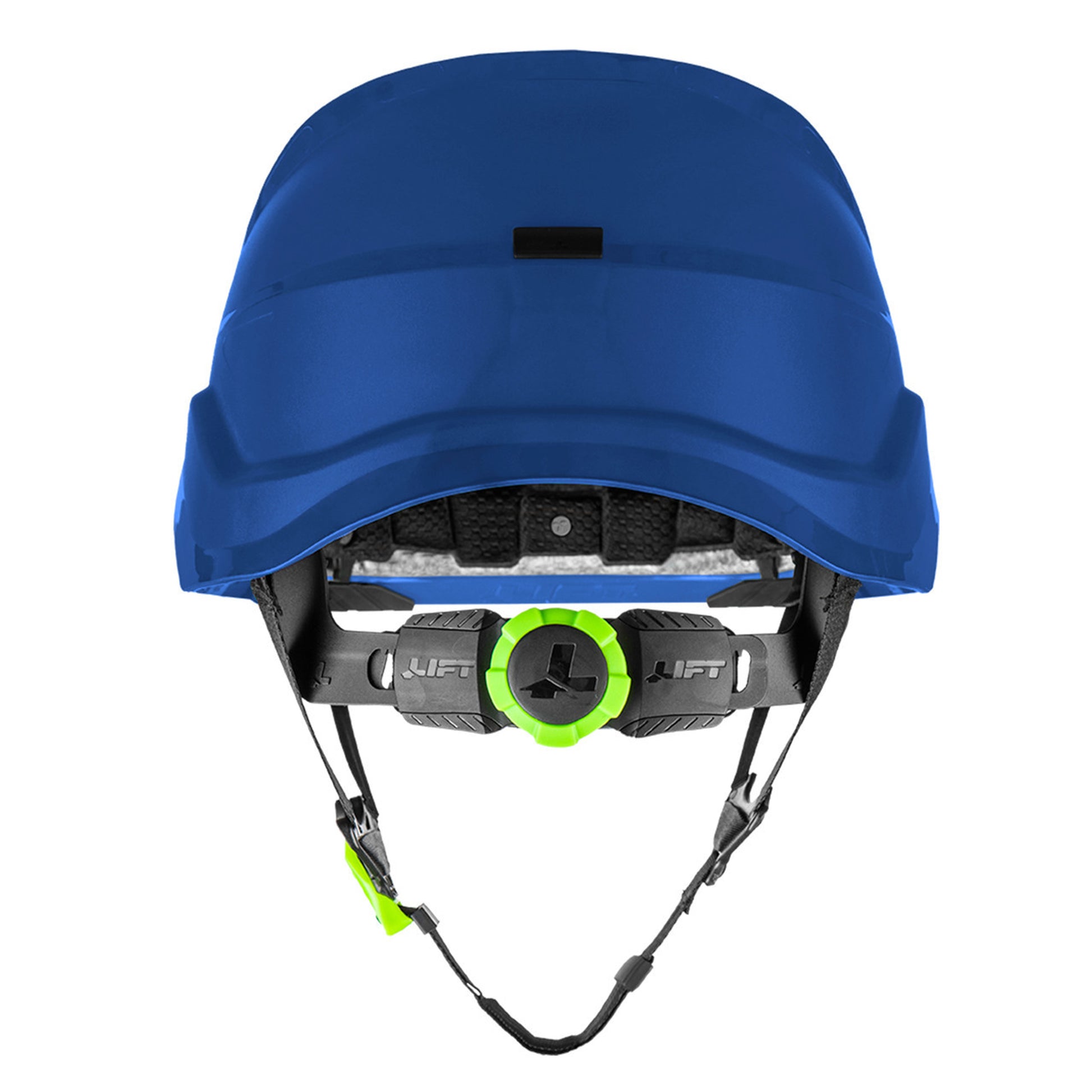 Lift Safety RADIX Type II Industrial Climbing Style Non-Vented Helmet - Blue - HRX-22BE2