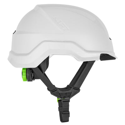 Lift Safety RADIX Type II Industrial Climbing Style Non-Vented Helmet - White - HRX-22WE2
