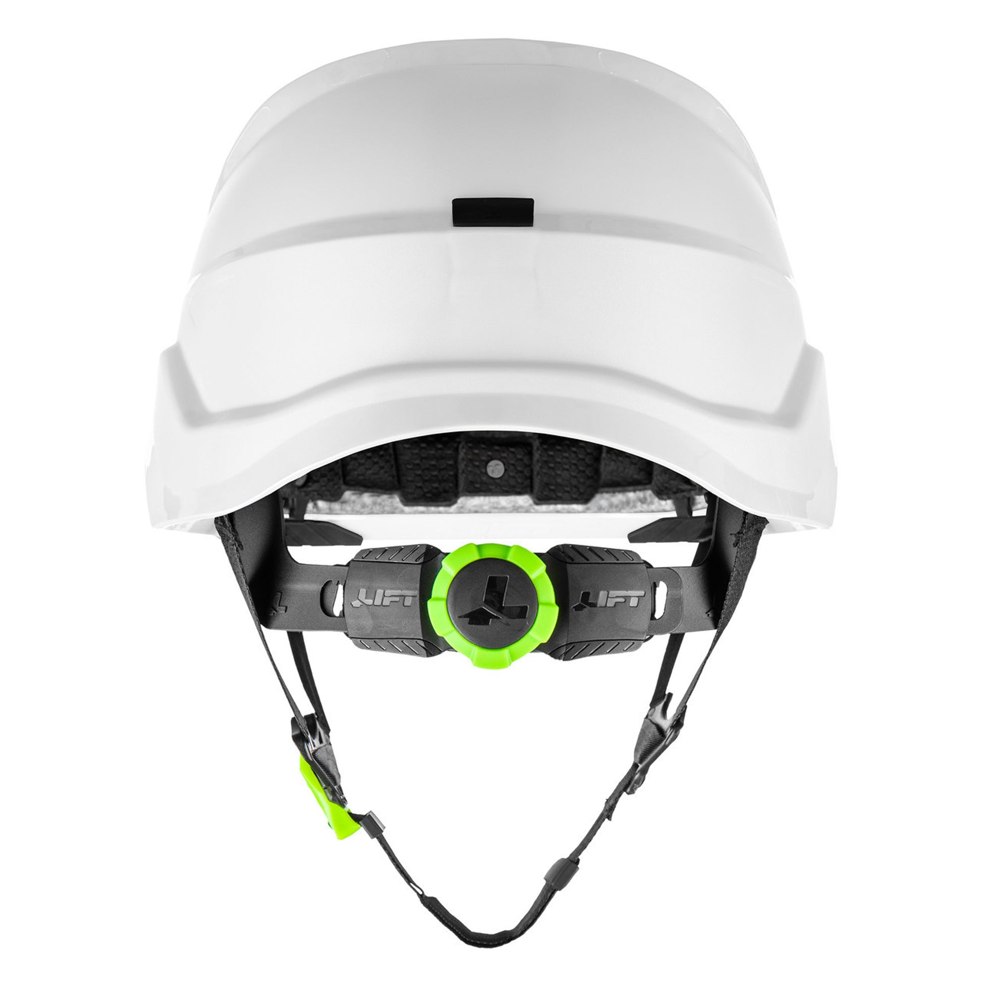 Lift Safety RADIX Type II Industrial Climbing Style Non-Vented Helmet - White - HRX-22WE2