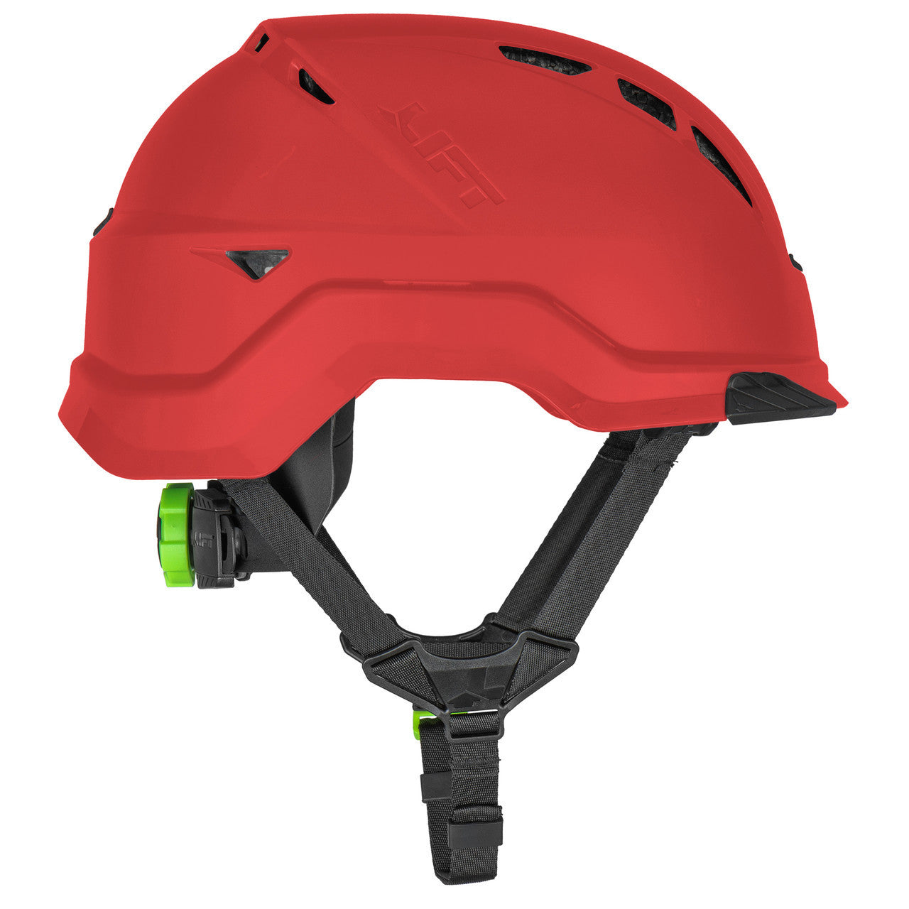 Lift Safety RADIX Type II Industrial Climing Style Vented Helmet - Red - HRX-22RC2