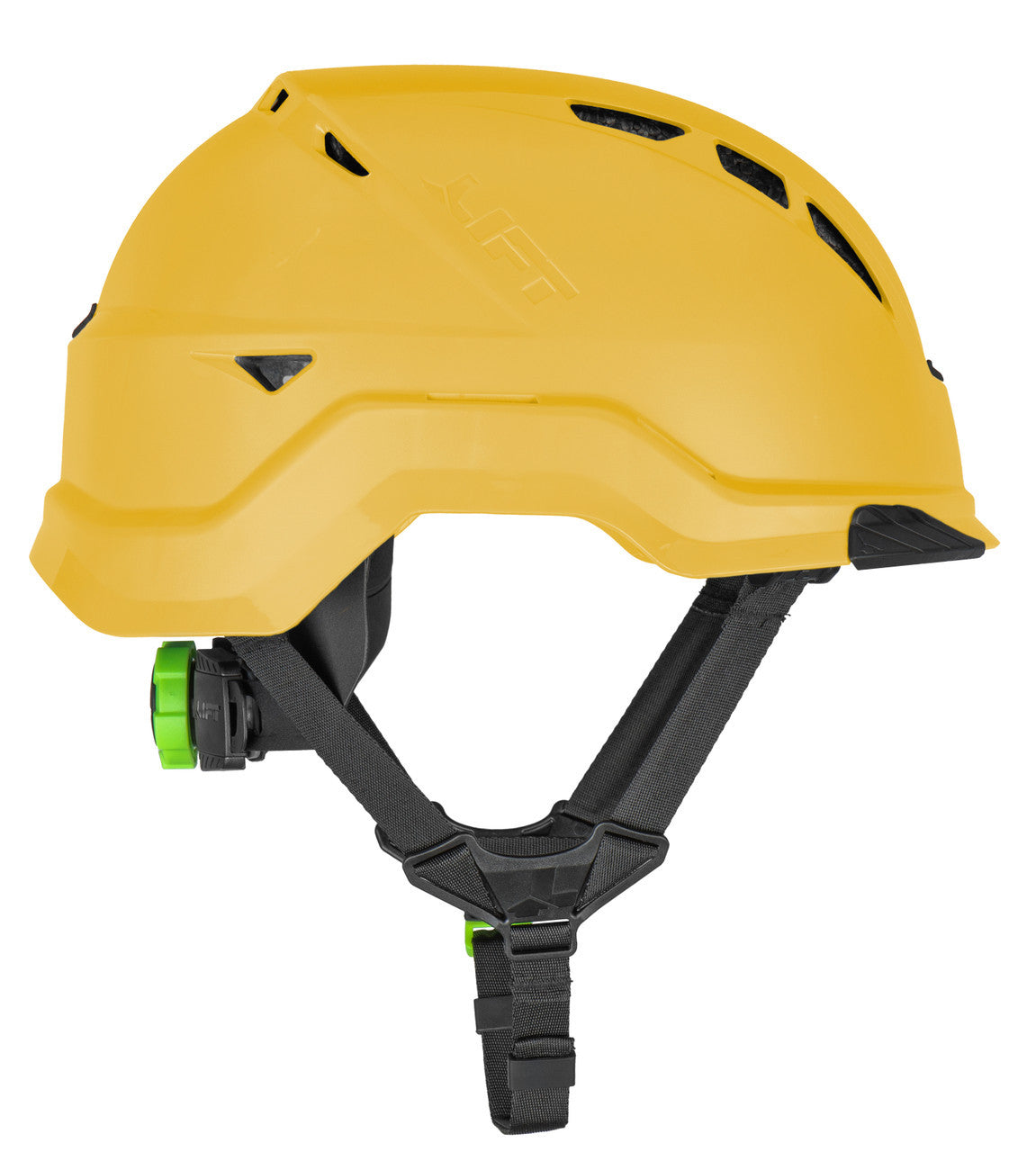 Lift Safety RADIX Type II Industrial Climing Style Vented Helmet - Yellow - HRX-22LC2