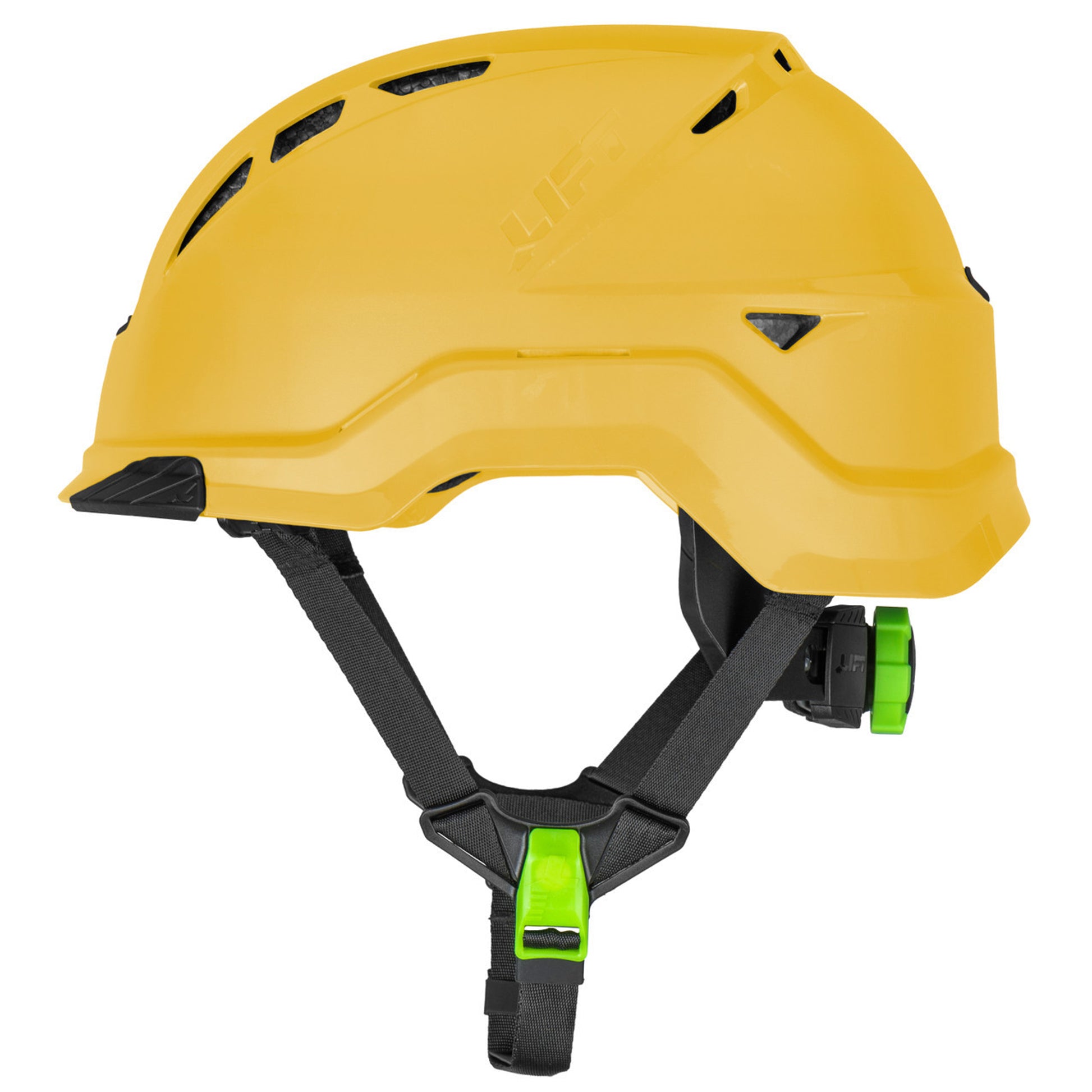 Lift Safety RADIX Type II Industrial Climbing Style Vented Helmet - Yellow - HRX-22LC2