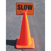 CONE TOP WARNING SIGNS 10" x 14" / - FBC797