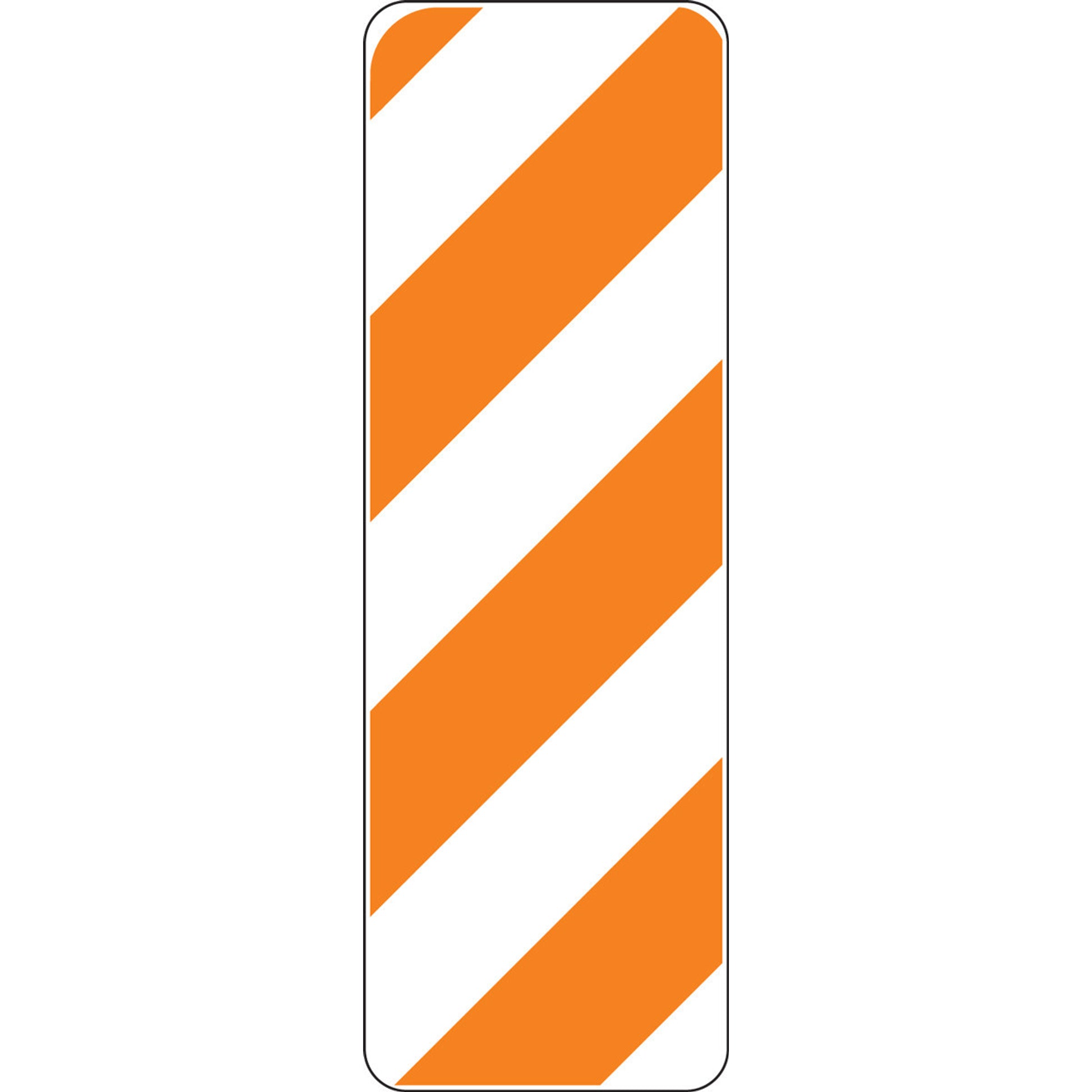 Object Markers 24" x 8" High Intensity Prismatic 1/Each - FRW487HP