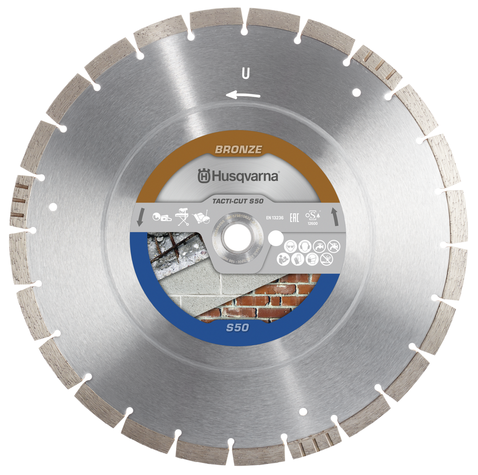 Husqvarna 14 118 1Dp-20mmb Tacti-Cut S50 - Wet/Dry - 579816404