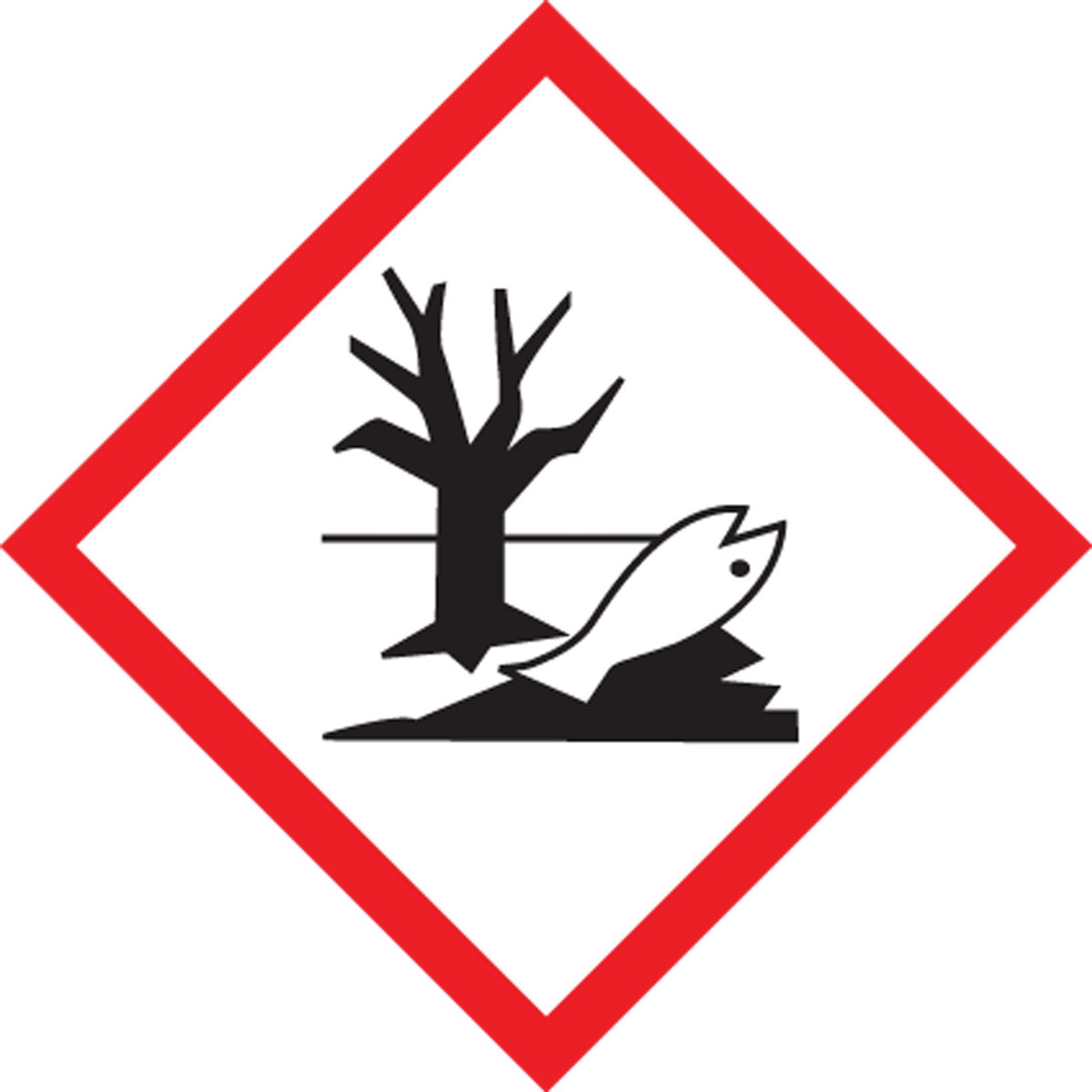 GHS Pictogram Label: Environment Aquatic Toxicity 4" x 4" / - LZH628EV5