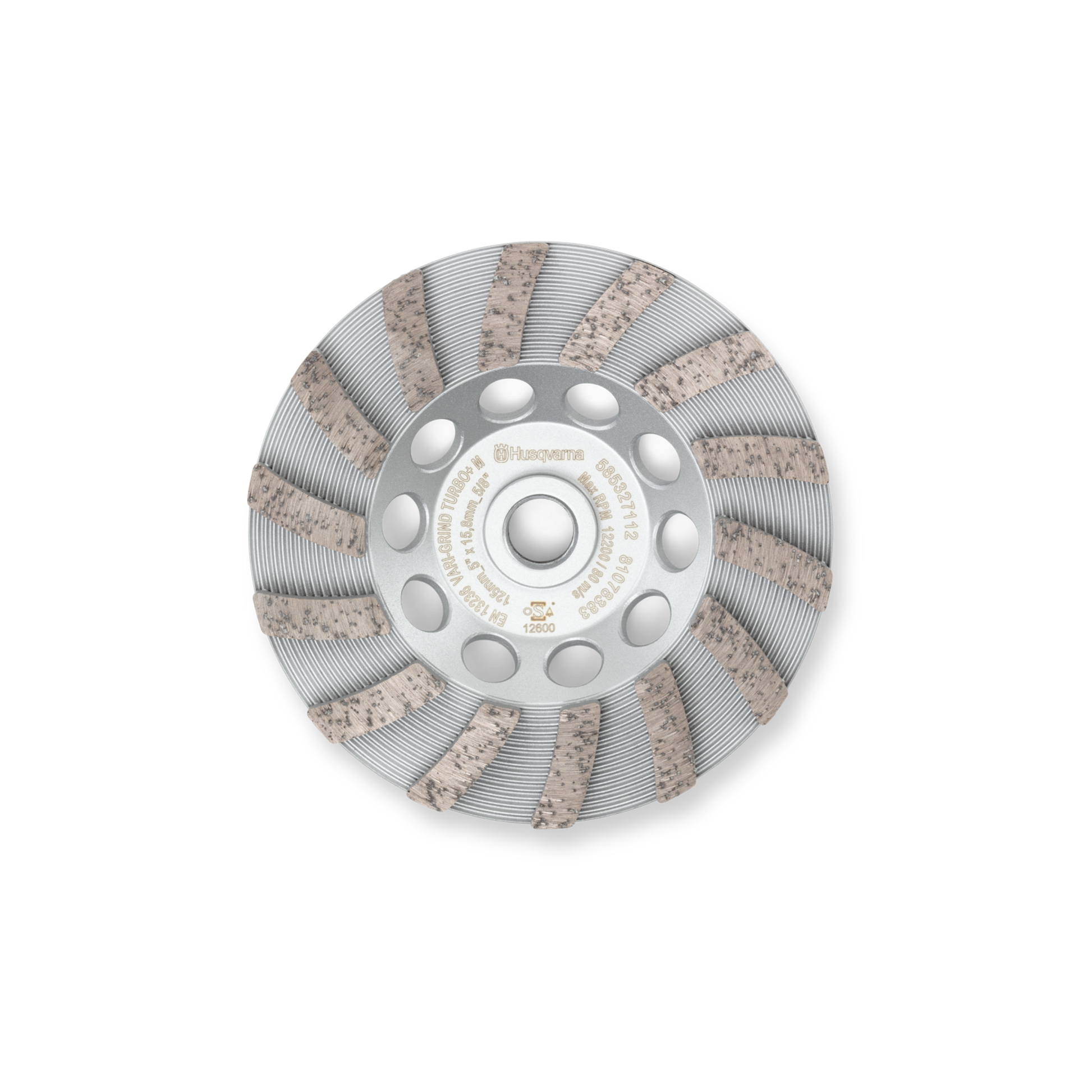 Husqvarna VARI-GRIND TURBO M - 7" 180mm 5/8-11THD - 585327122