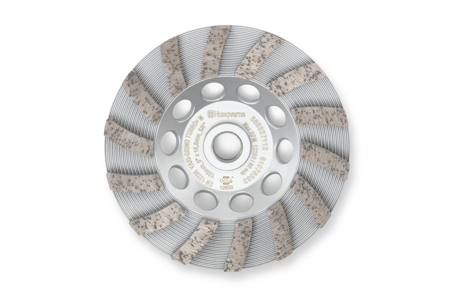 Husqvarna VARI-GRIND TURBO M - 7" 180mm 5/8-11THD - 585327122