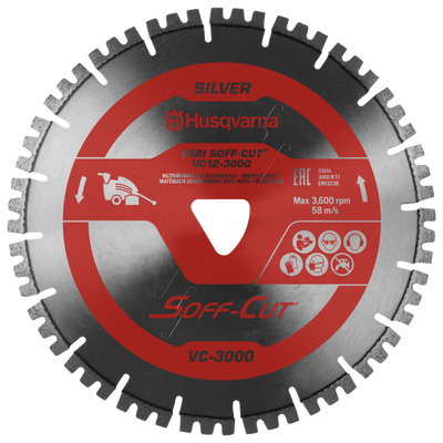 Husqvarna VARI SOFF-CUT VC-3000 VC14-3000 Blade/Skid Plate - 587668208