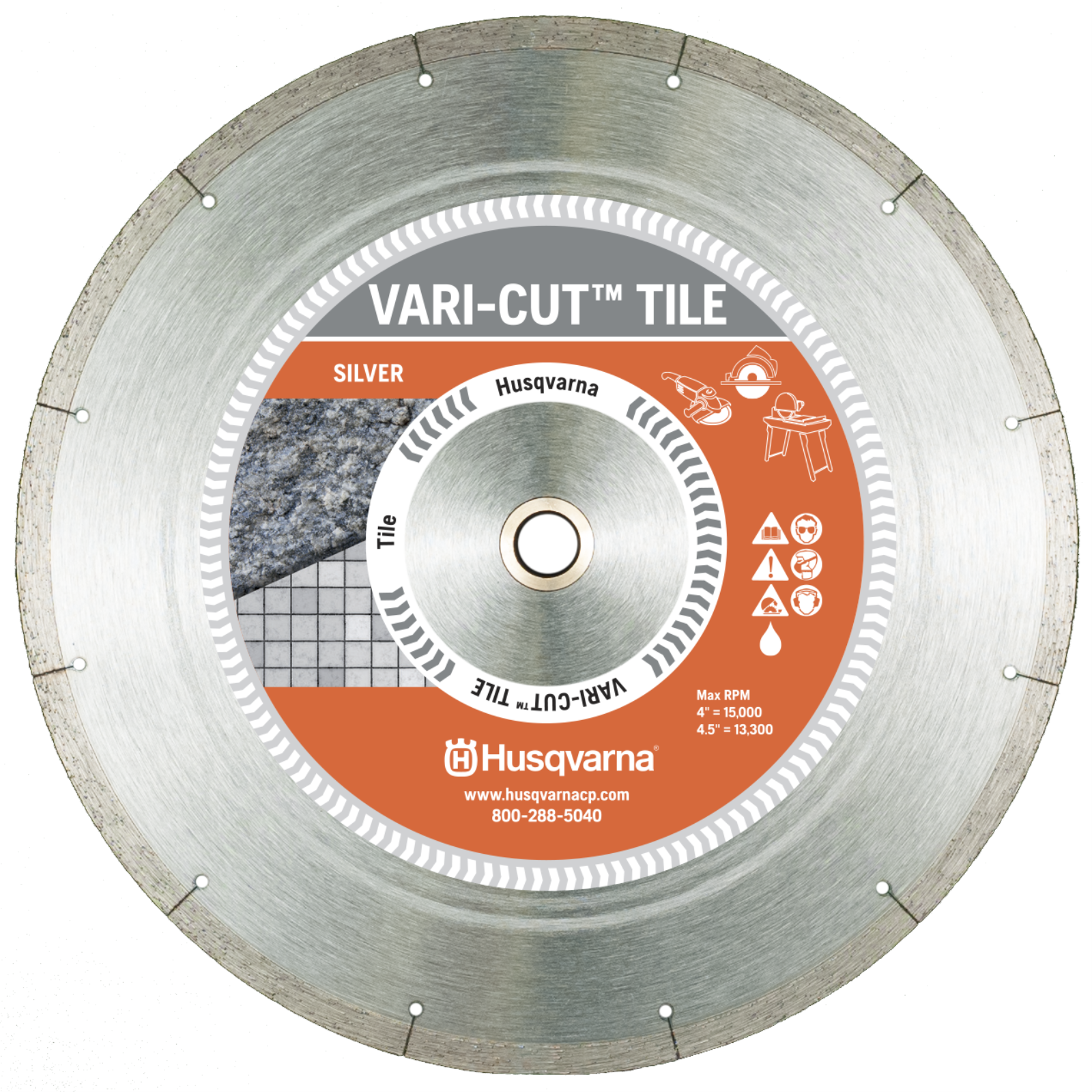 Husqvarna Vari-Cut Tile 10 070 5/8 Tm-7 Blk10 - 587967601