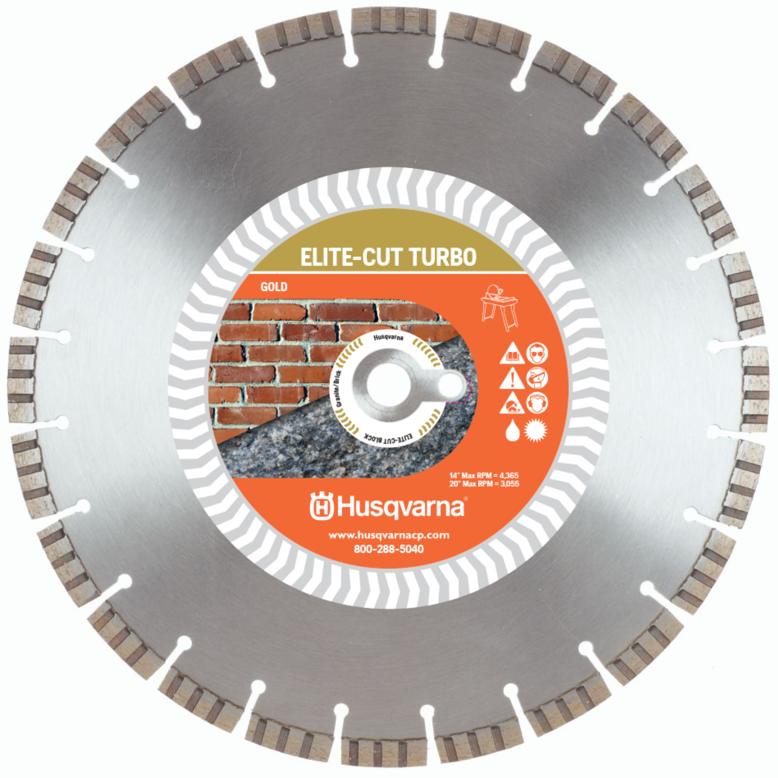 Husqvarna Elite-Cut Turbo 14 125 1Dp - Wet - 589518001
