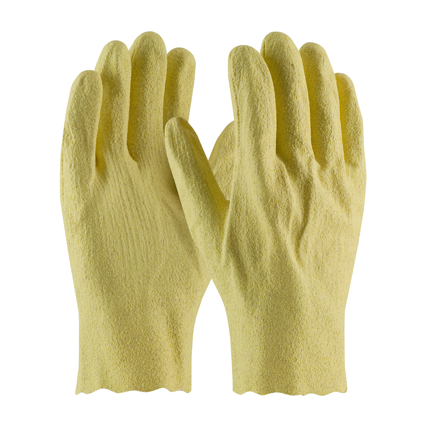 PIP Chemical Resistant Textured Vinyl Coated Glove w/Interlock Liner - Yellow - 1/DZ - 59-2515