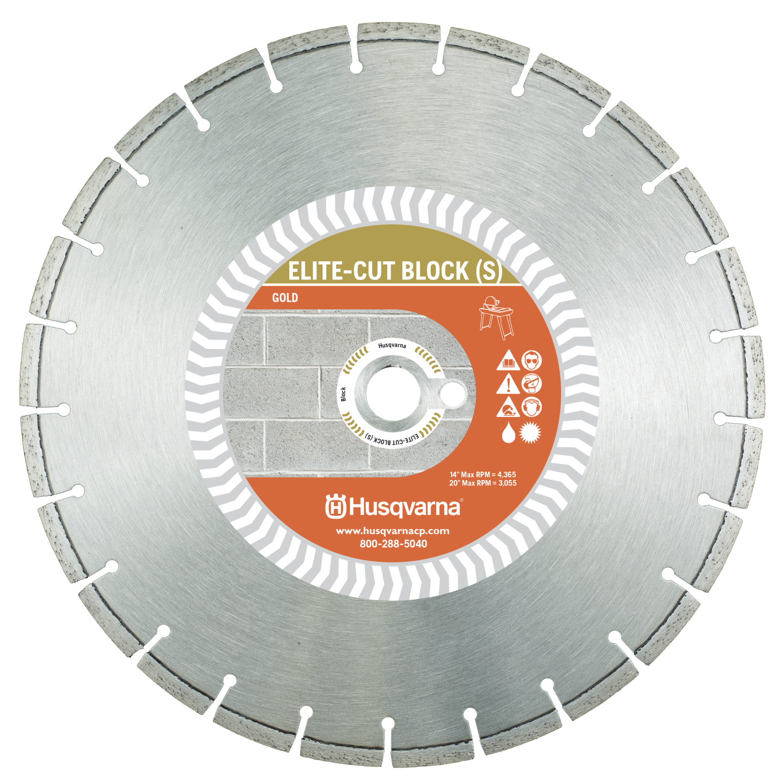 Husqvarna Elite-Cut Refractory 18 125 1Dp Refract - Wet - 590043601