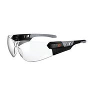 Ergodyne Skullerz SAGA Frameless Safety Glasses, Sunglasses - Matte Black Frame