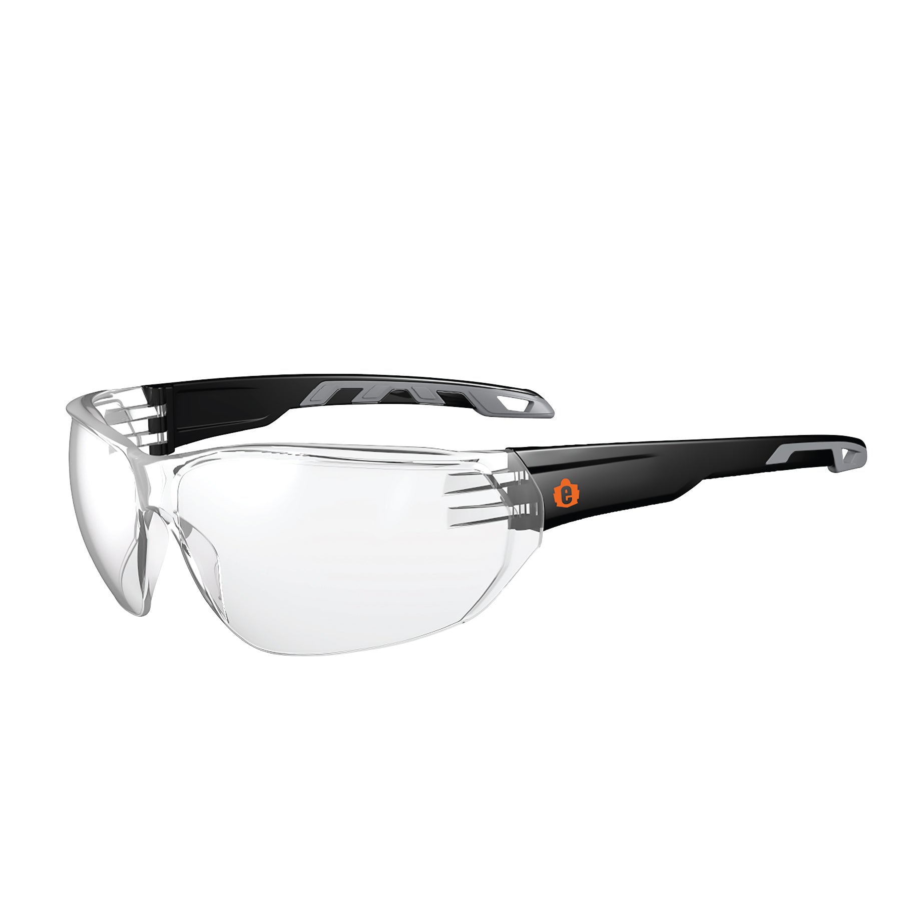 Ergodyne Skullerz VALI Anti-Fog Safety Glasses, Sunglasses - Matte Black Frame