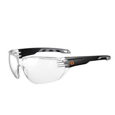 Ergodyne Skullerz VALI Anti-Fog Safety Glasses, Sunglasses - Matte Black Frame
