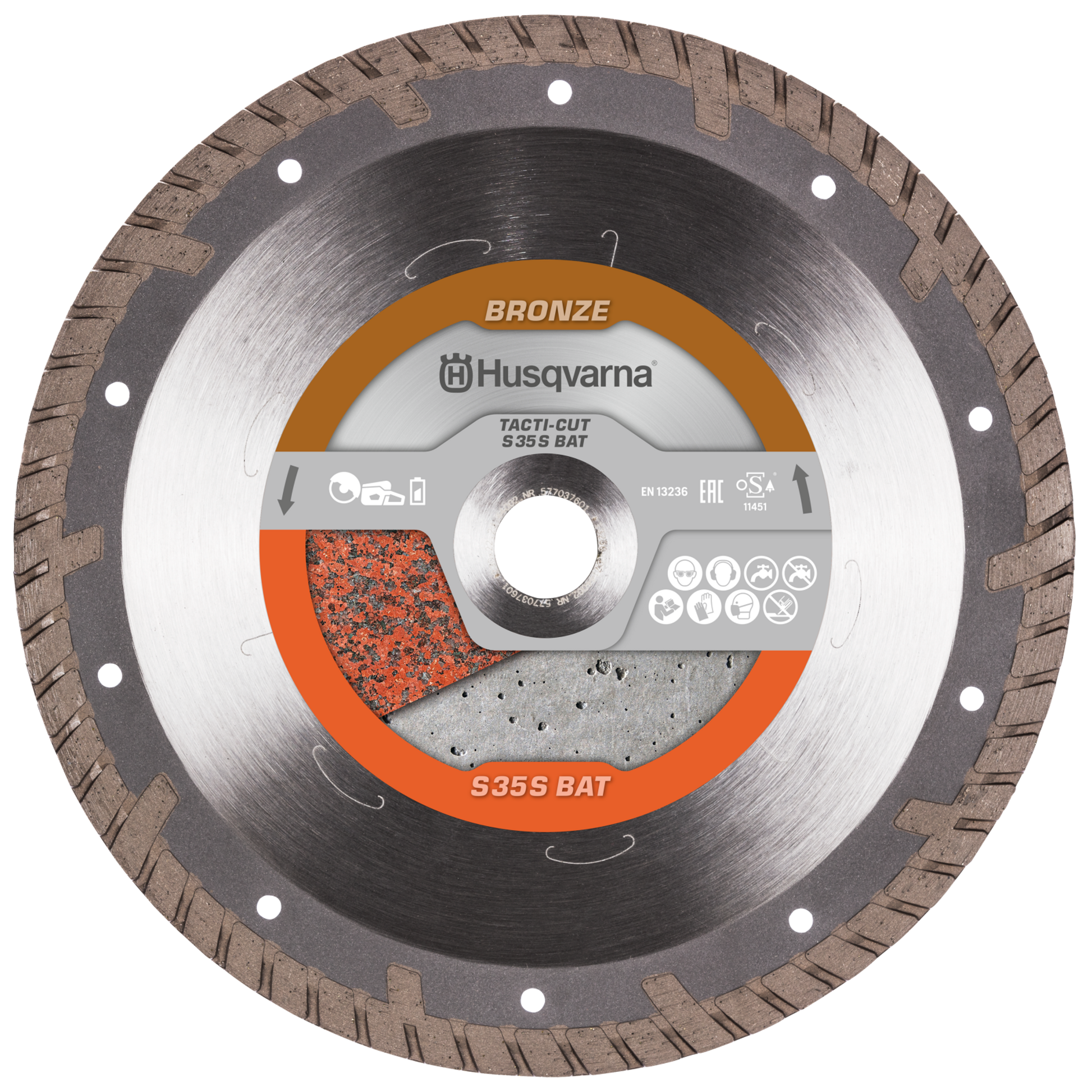 Husqvarna TACTI-CUT S35S BATTERY - Dry - 596520301