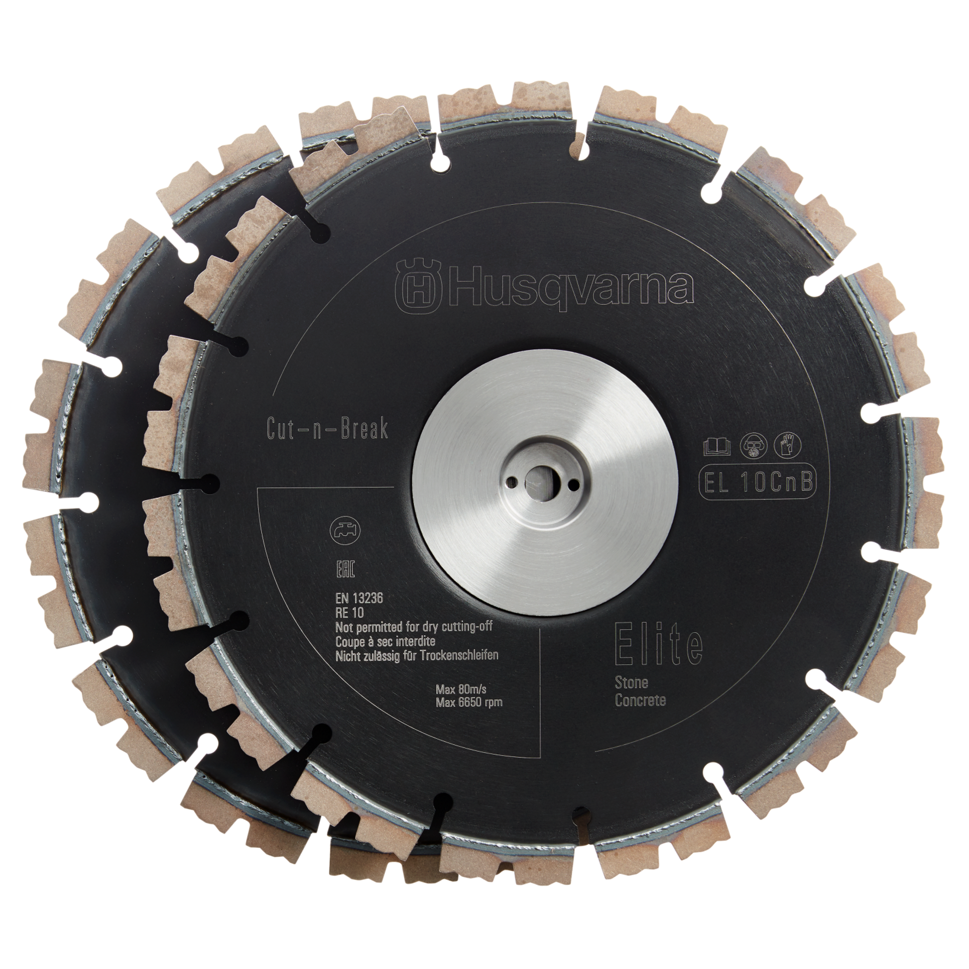 Husqvarna El 10 CNB El10CNB Blade Set 230-30 (Set Of 2) - Wet - 597807901