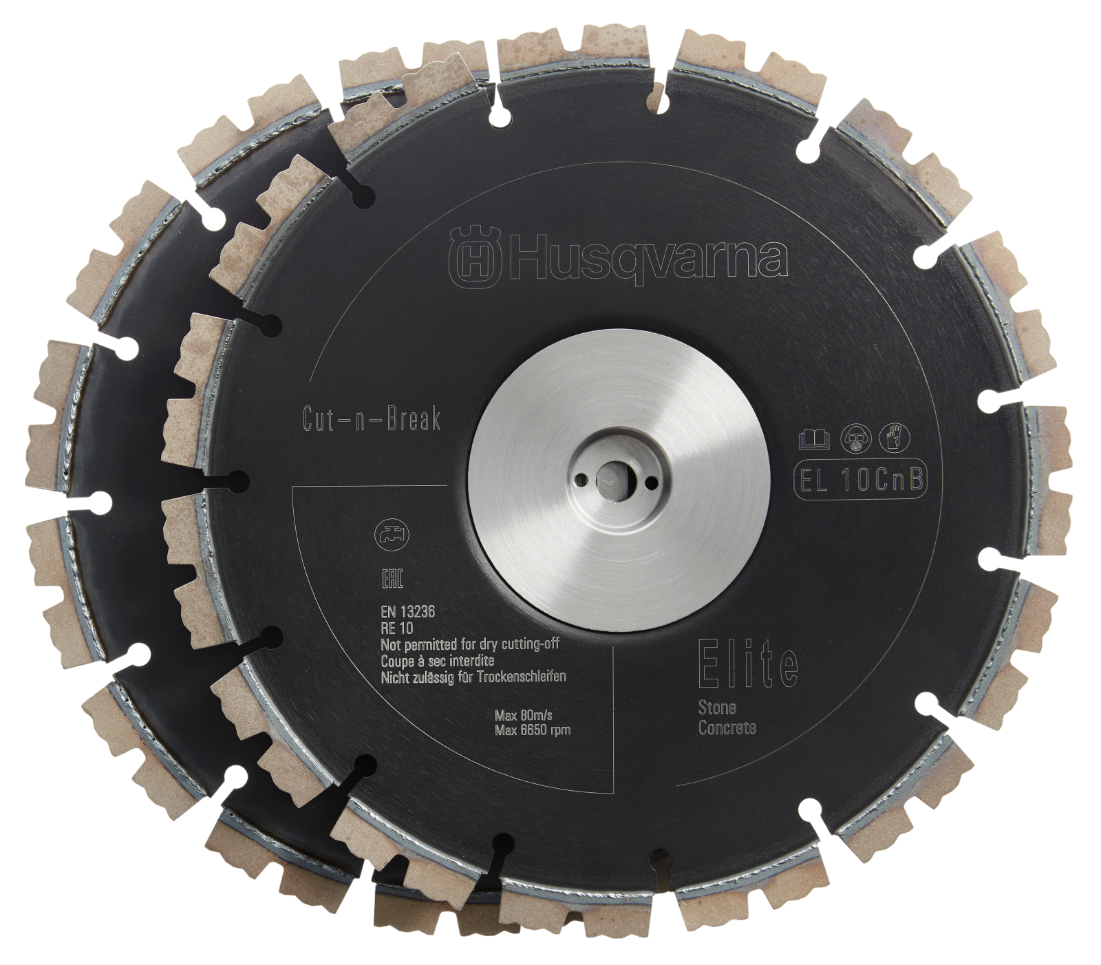 Husqvarna El 10 CNB El10CNB Blade Set 230-30 (Set Of 2) - Wet - 597807901