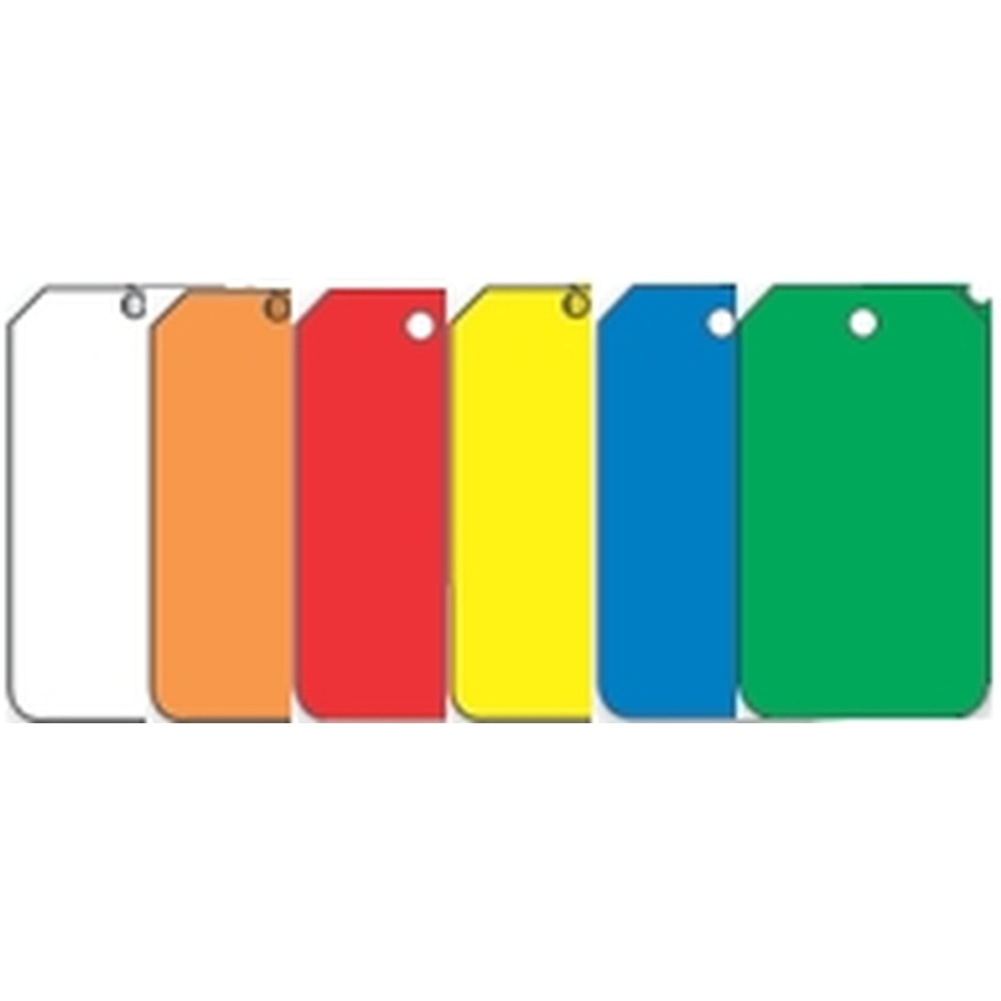 Safety Tags: Blank Tags PF-Cardstock / - MDT520CTP